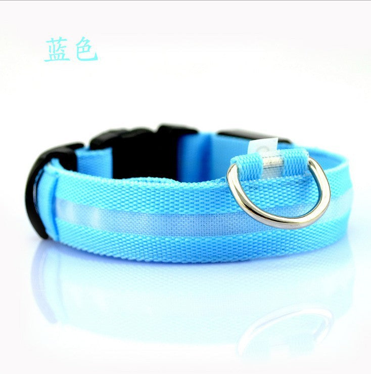 Adjustable LED Dog Collar with USB Charging